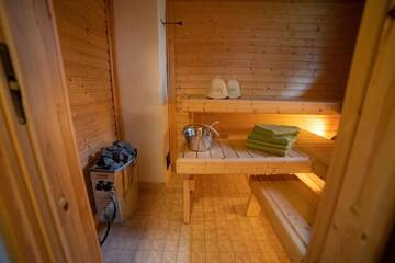 Фото номера Коттедж с видом на озеро Курортные отели Holiday Village Kukkapää г. Сулкава 16